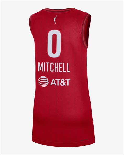 nike vs mitchell teal jersey